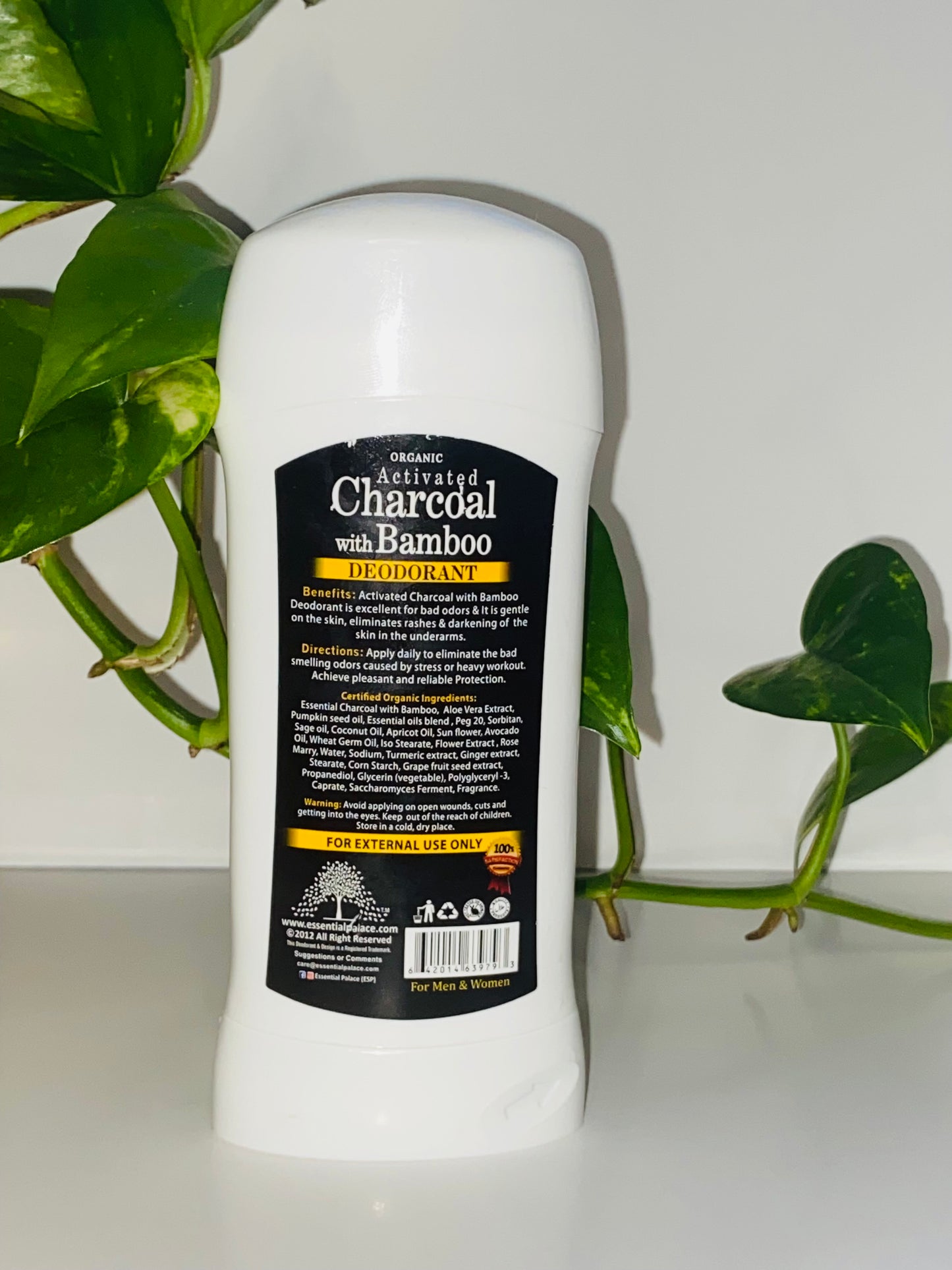 Organic Activated Charcoal with Bamboo